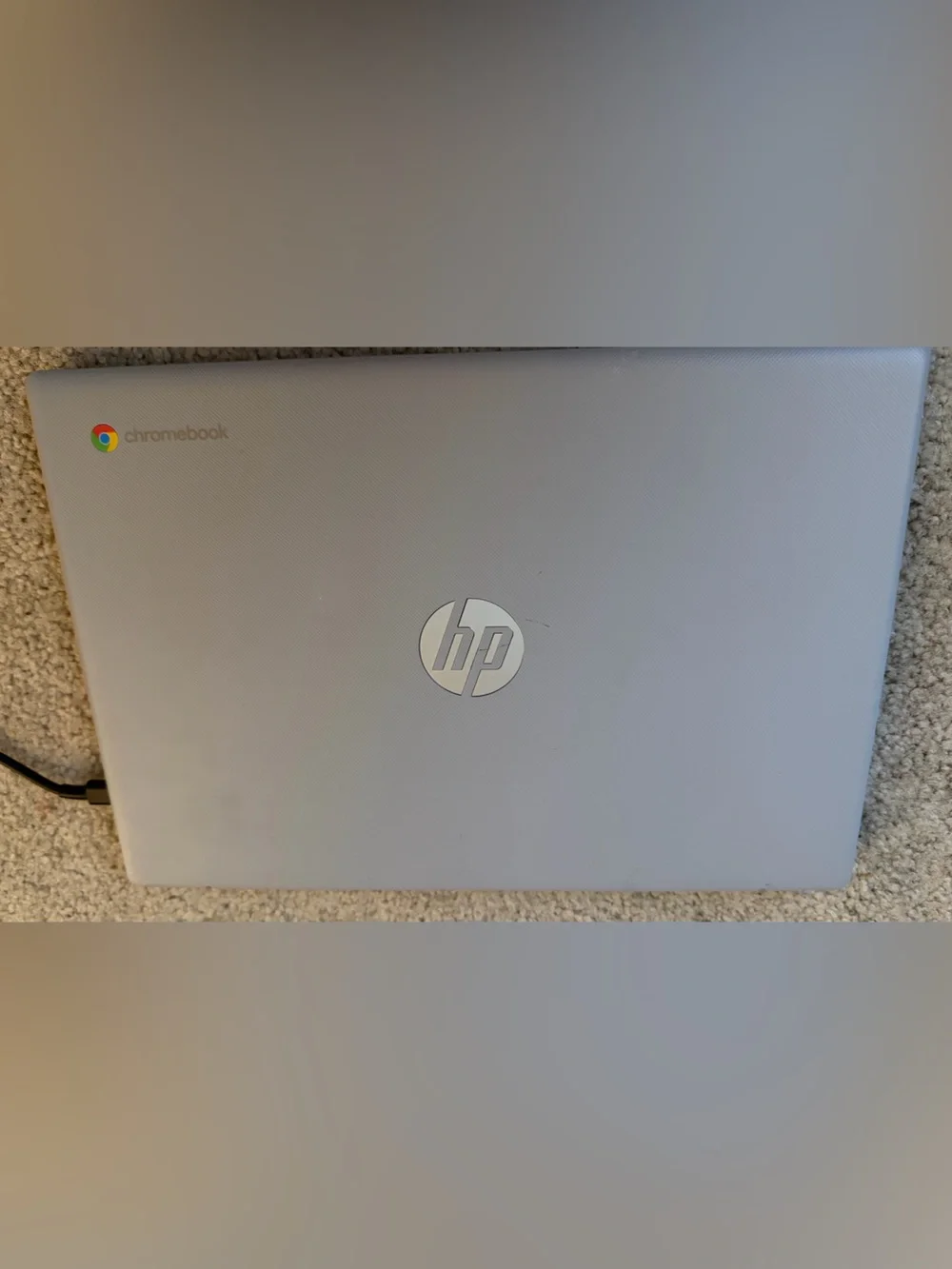 HP 14” Chromebook Laptop Intel Celeron N4120 4GB RAM 64GB eMMC Gray + Charger